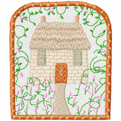 Buildings Embroidery Design 12 Buildings Embroidery Design 12